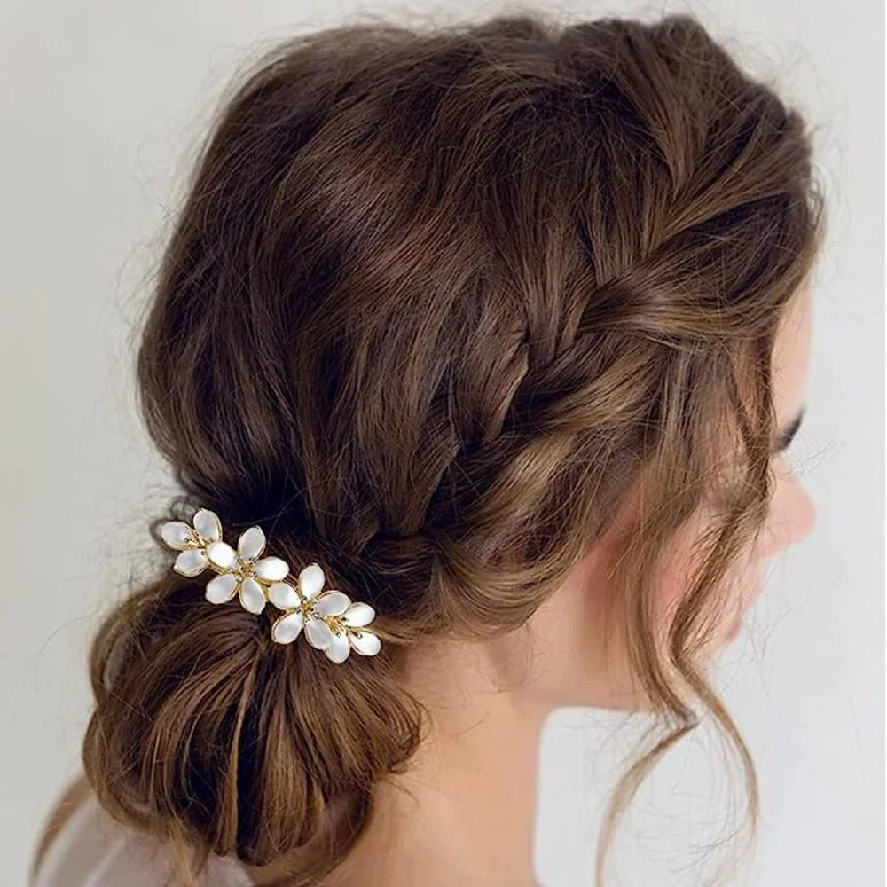 ❀ Crystal Flower ❀ Hair Clips❀